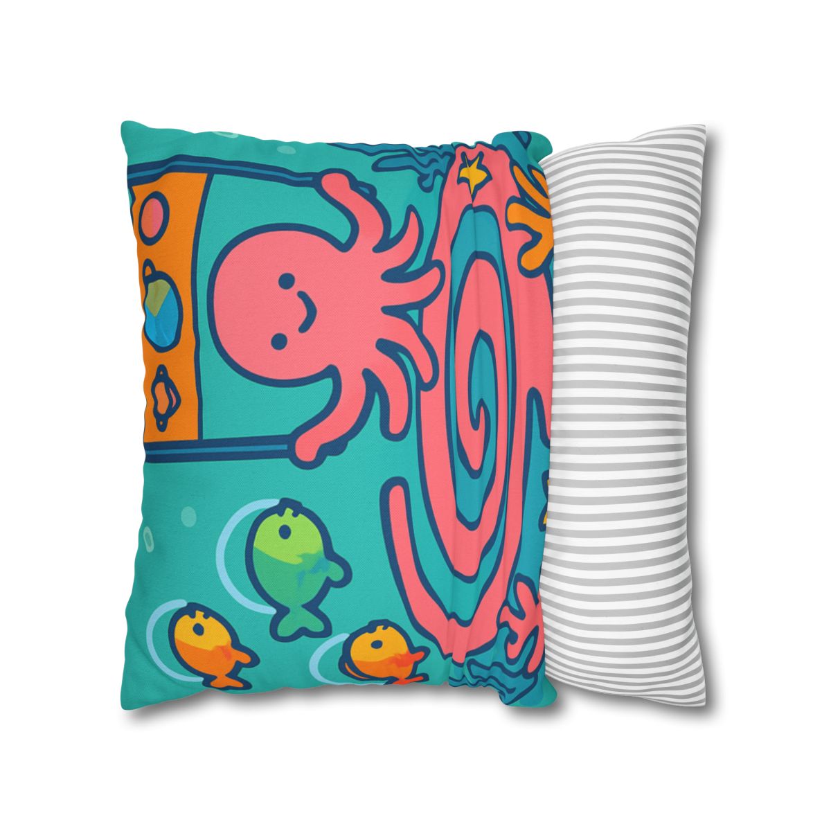 Rainbow Reef Planet Parade comfortable bedding pillow covers