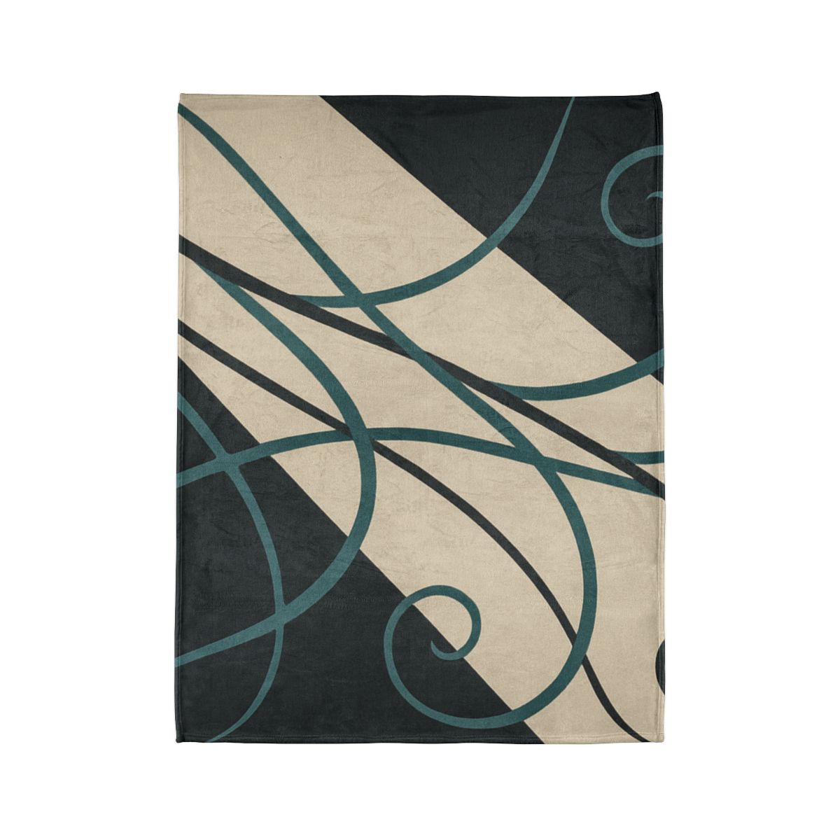 Tendril Motion Study stylish throw blankets