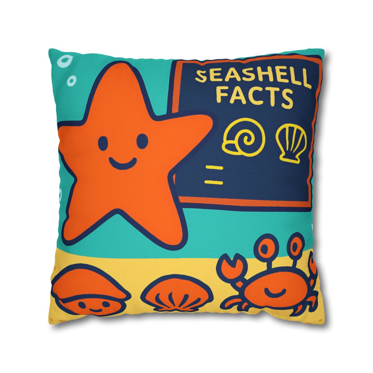Starfish Science Class stylish decorative pillowcases