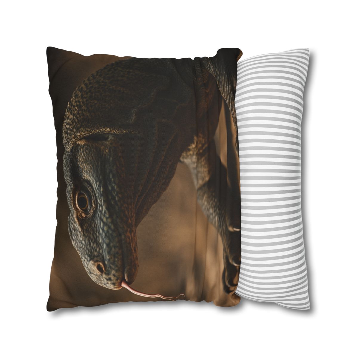 Ancient Sentinel Komodo Dragon stylish decorative pillowcases