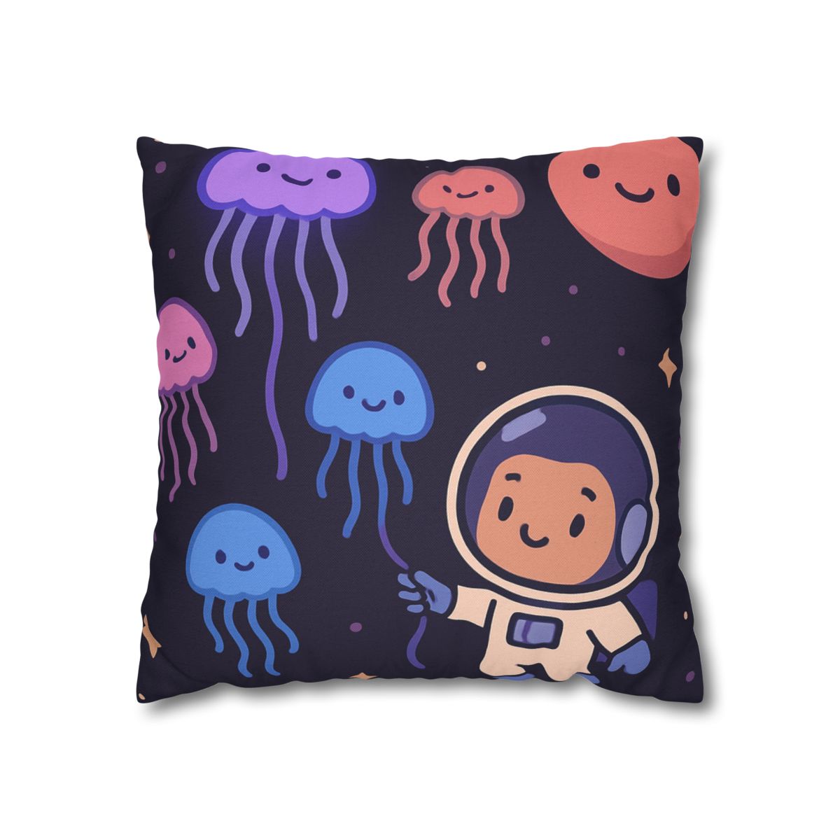 Galaxy Garden Of Floating Jellyfish comfortable bedding pillow covers