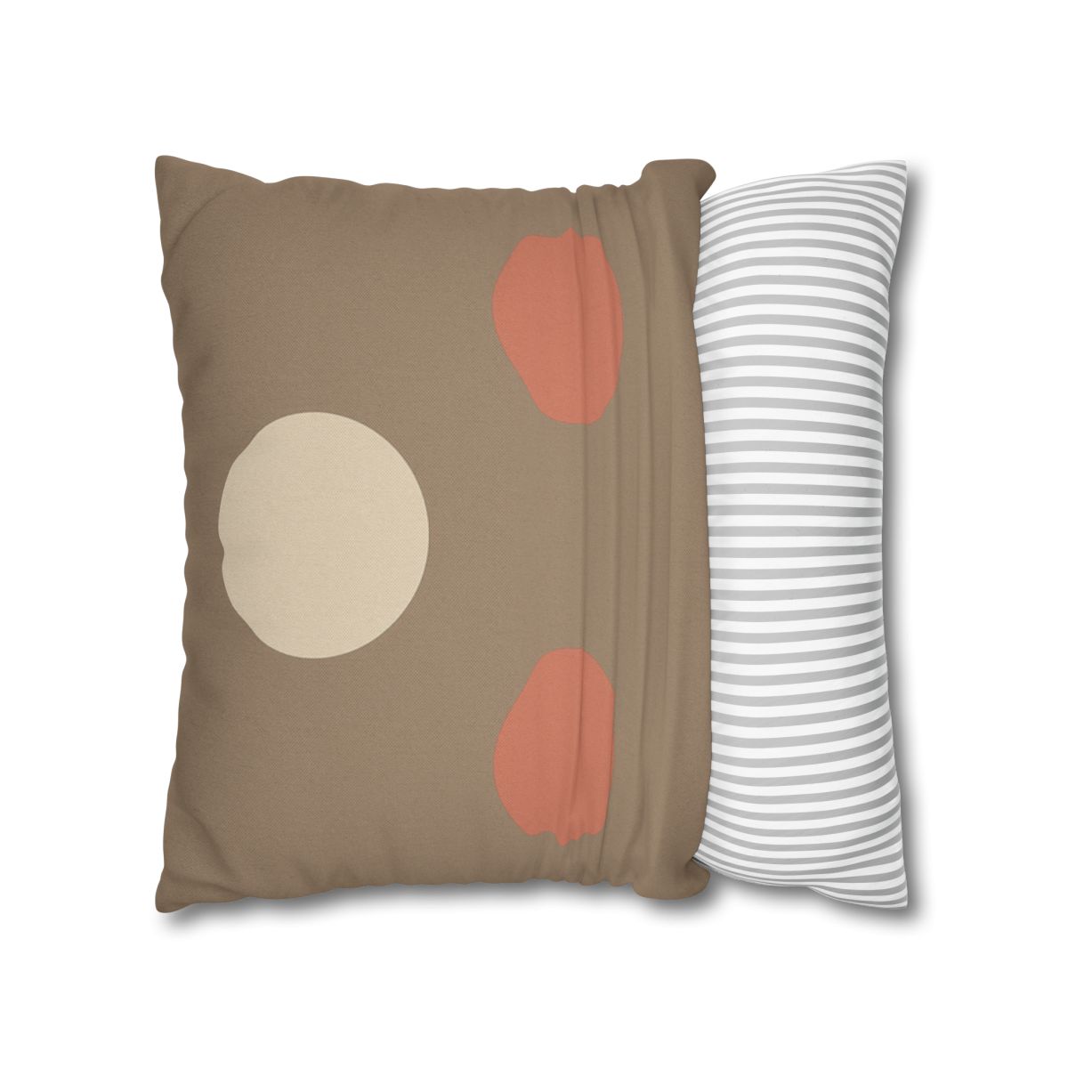 Triad Of Quiet Circles designer print pillow cases