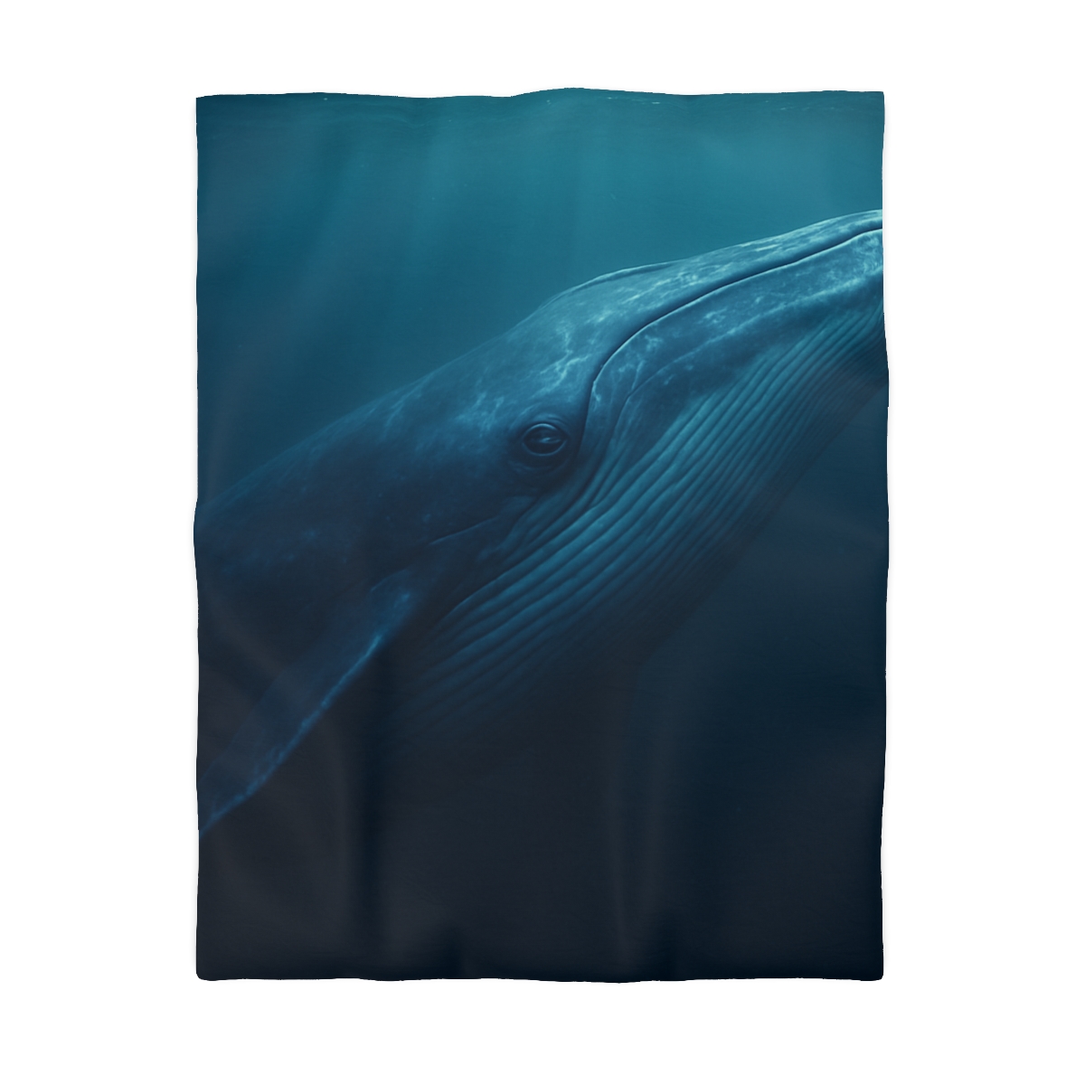 Ocean Giant Blue Whale warm winter duvets