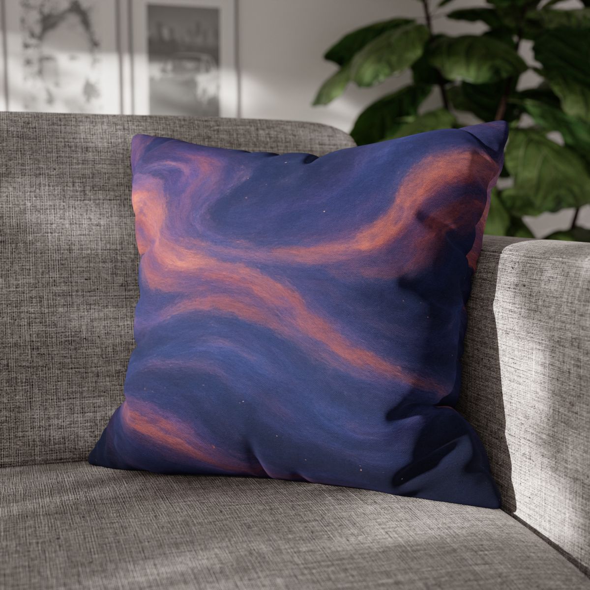 Chromatic Nebula Tapestry comfortable bedding pillow covers