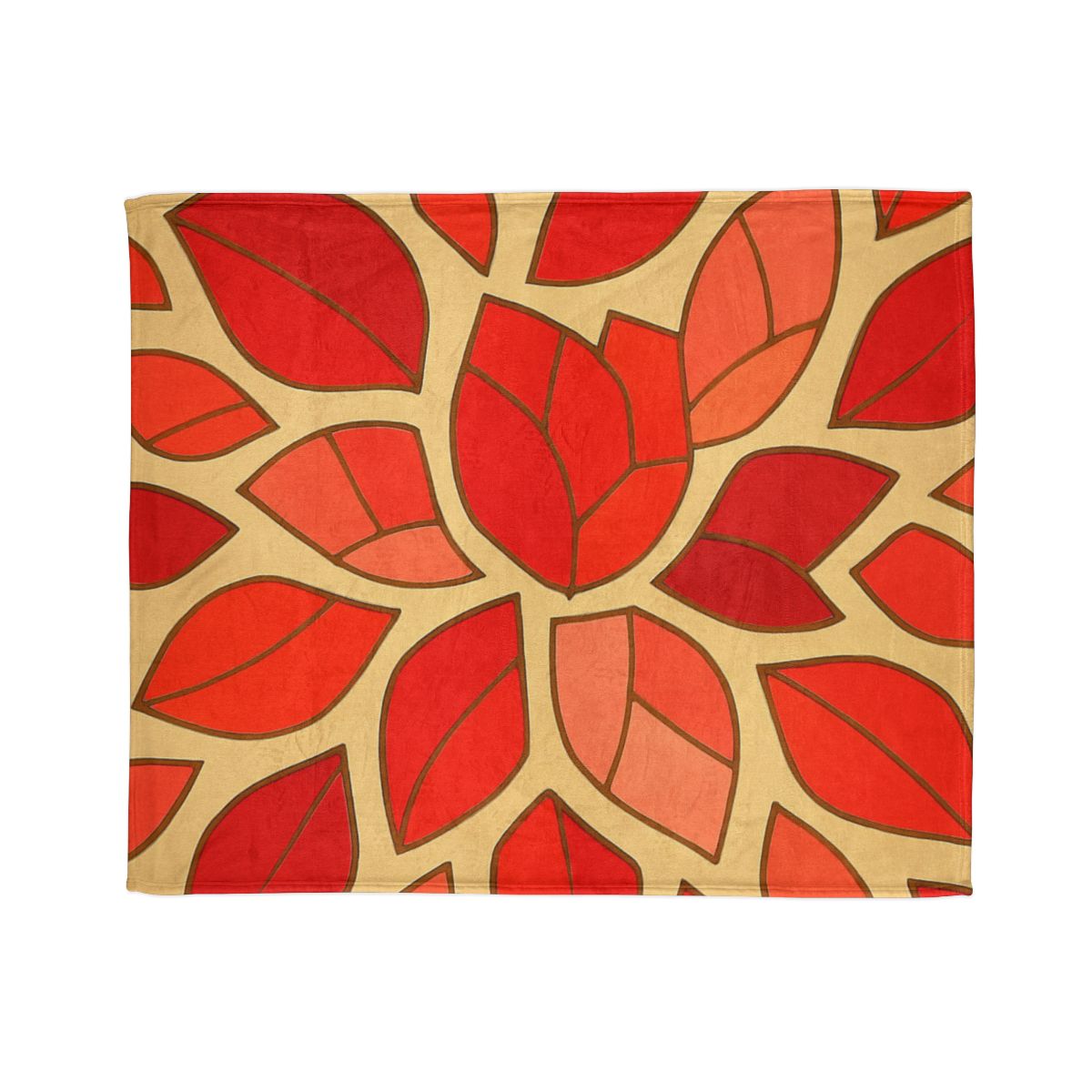 Bloom Shard Mosaic designer printed blankets