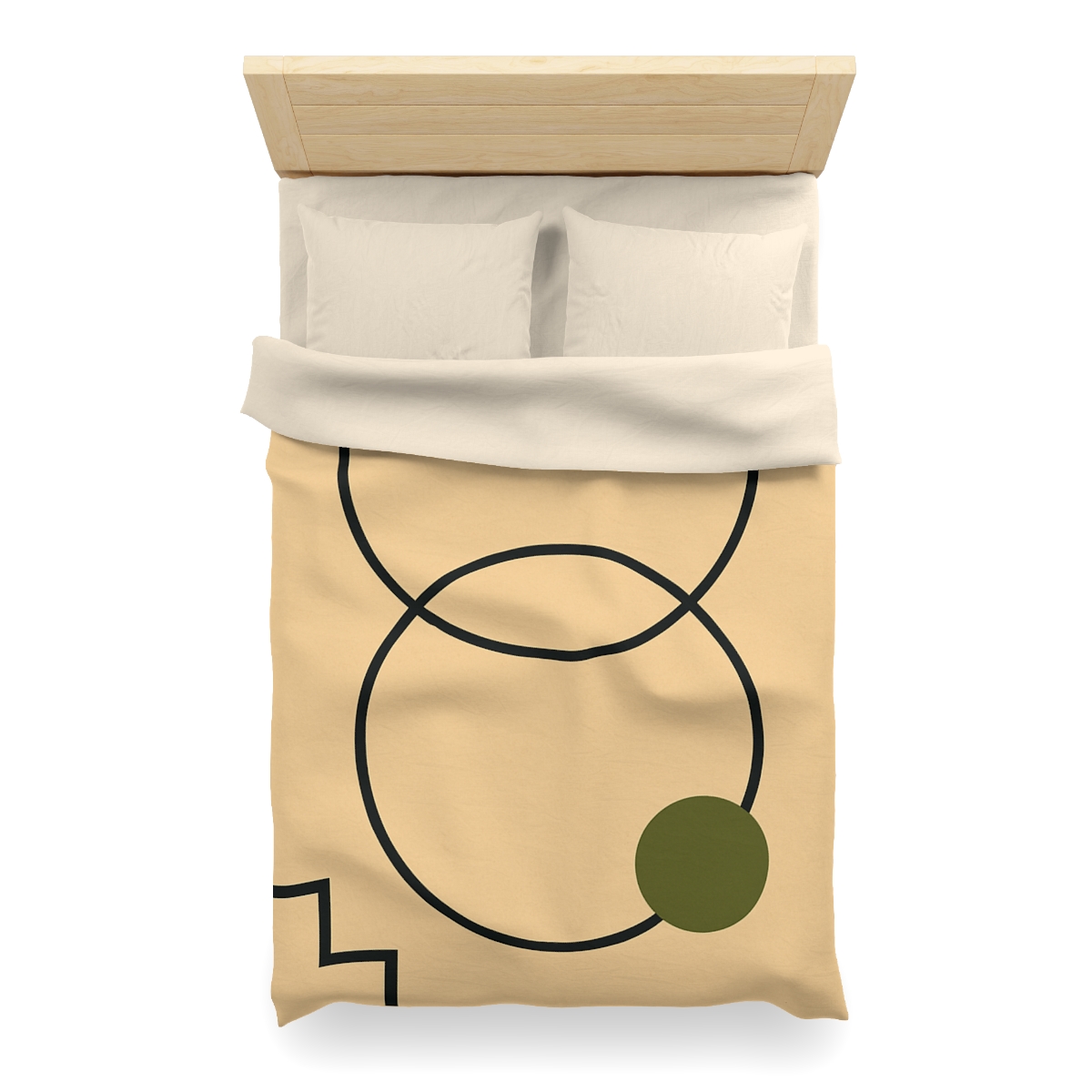 Aligned Rings With Corner Steps soft comforter duvets