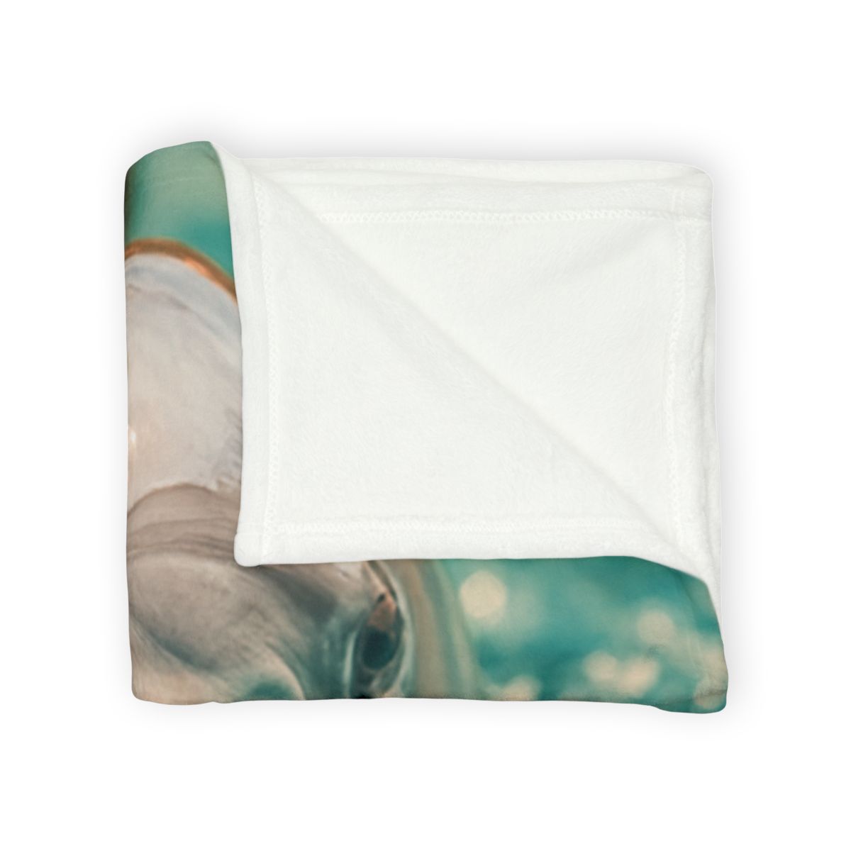 Coral Realm Dolphin trendy patterned blankets