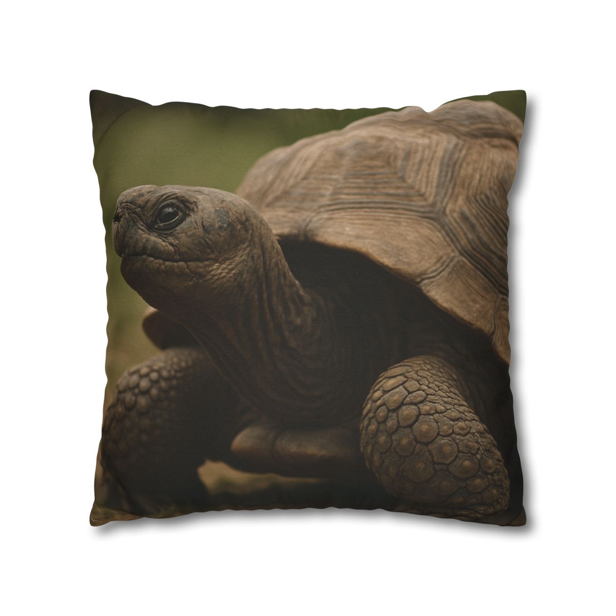 Giant Tortoise Timebound Gaze personalized pillow covers