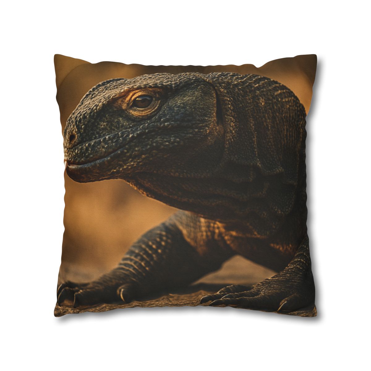 Molten Scale Komodo Dragon comfortable bedding pillow covers