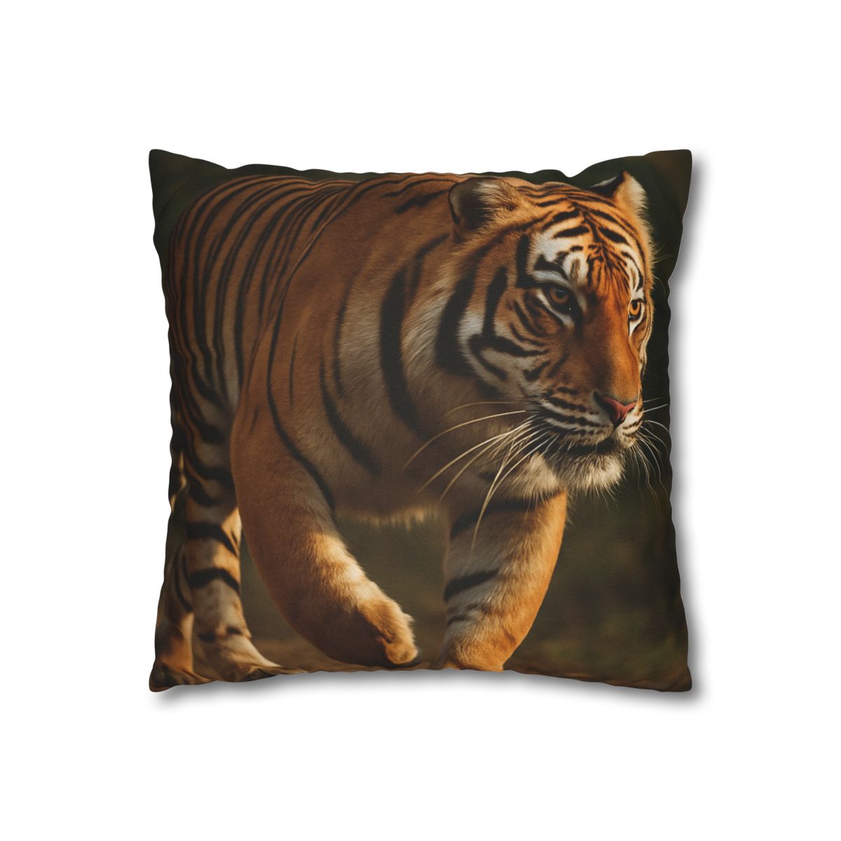 Forest Stalker Bengal Tiger soft cotton pillow cases