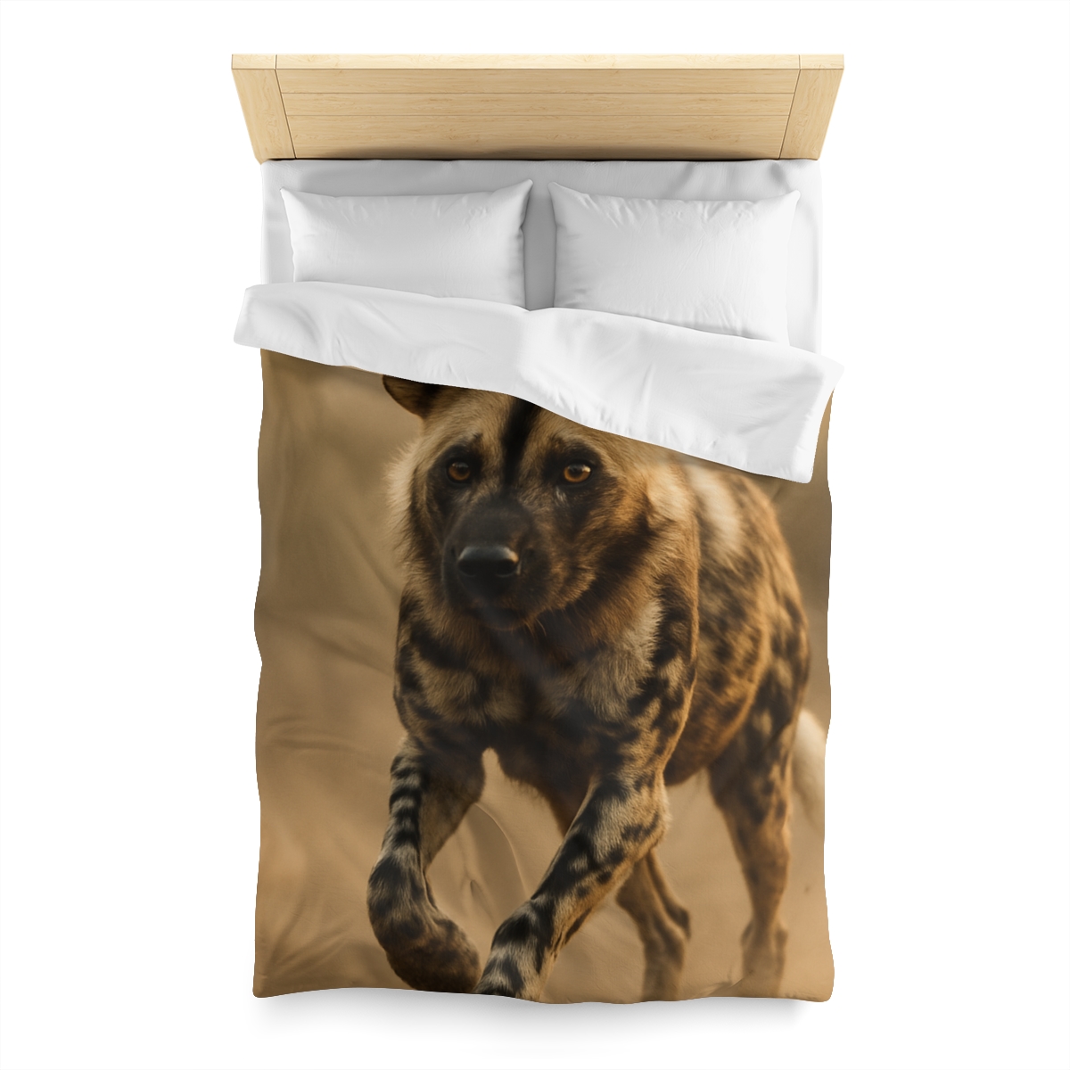 Starlit Scout African Wild Dog unique patterned duvets