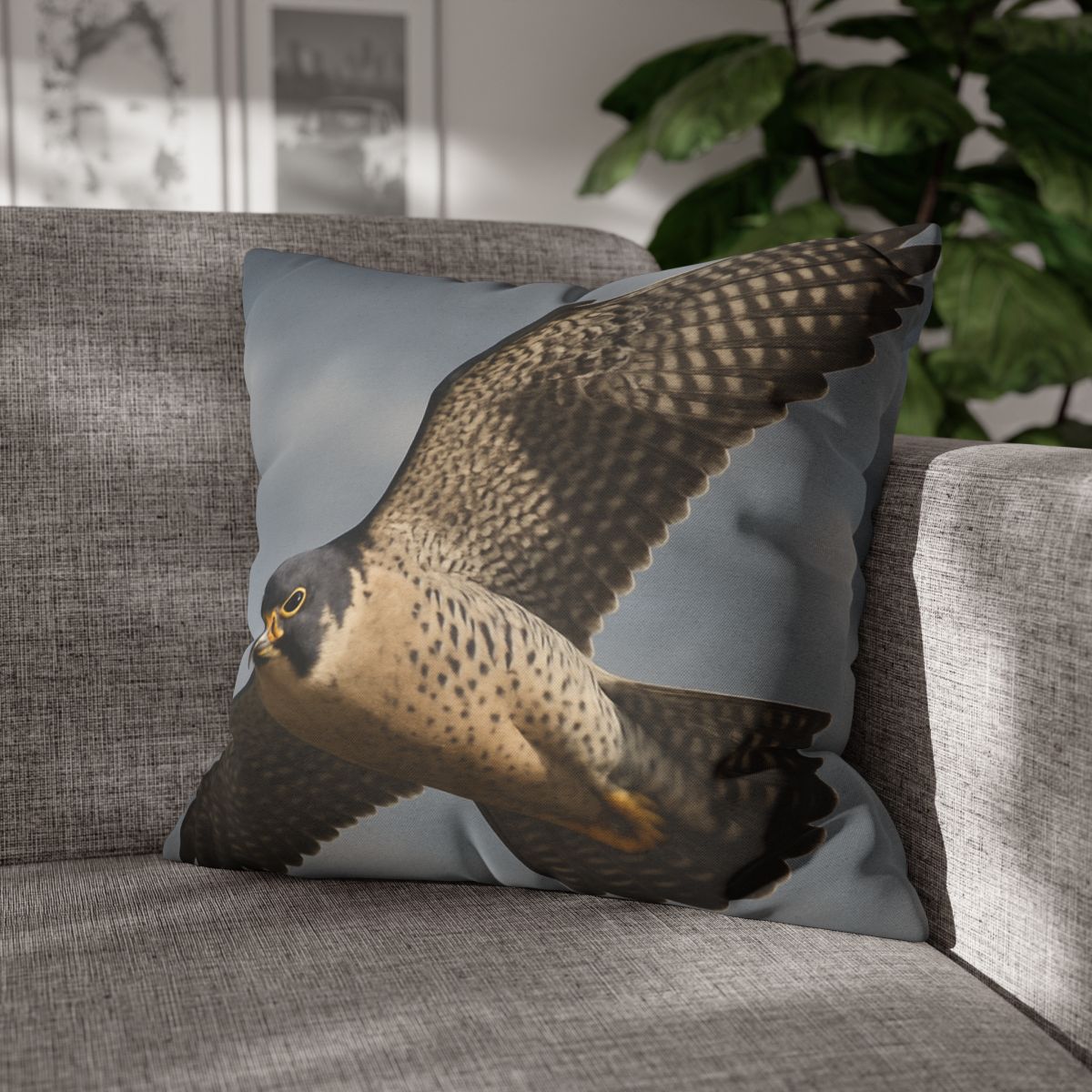 Sky Lance Peregrine Falcon unique gift pillow cases