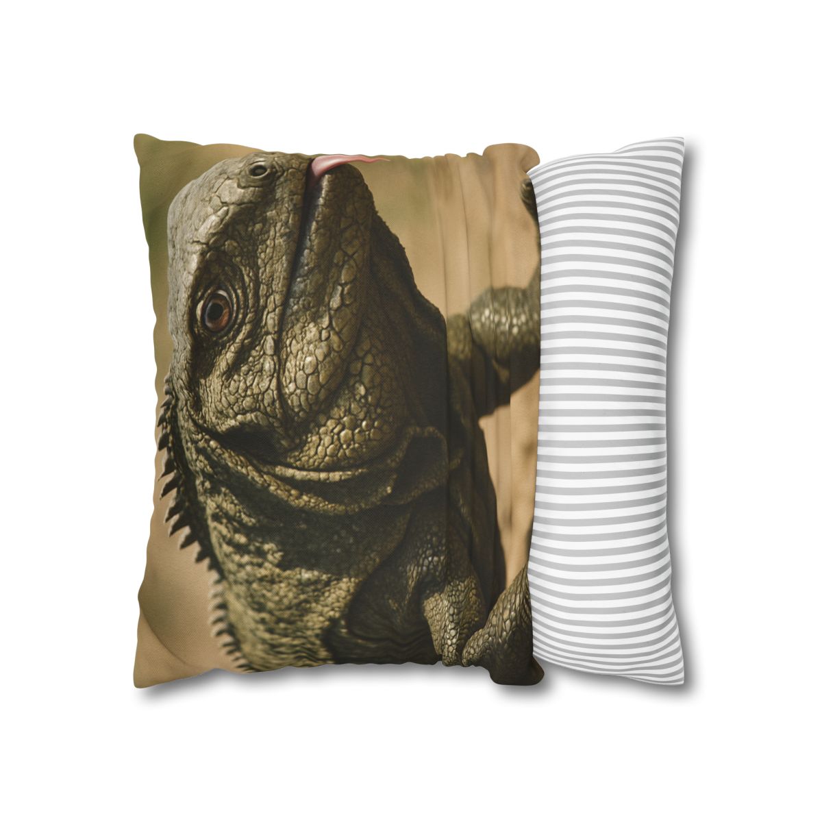 Ancient Sentinel Komodo Dragon trendy patterned pillow cases