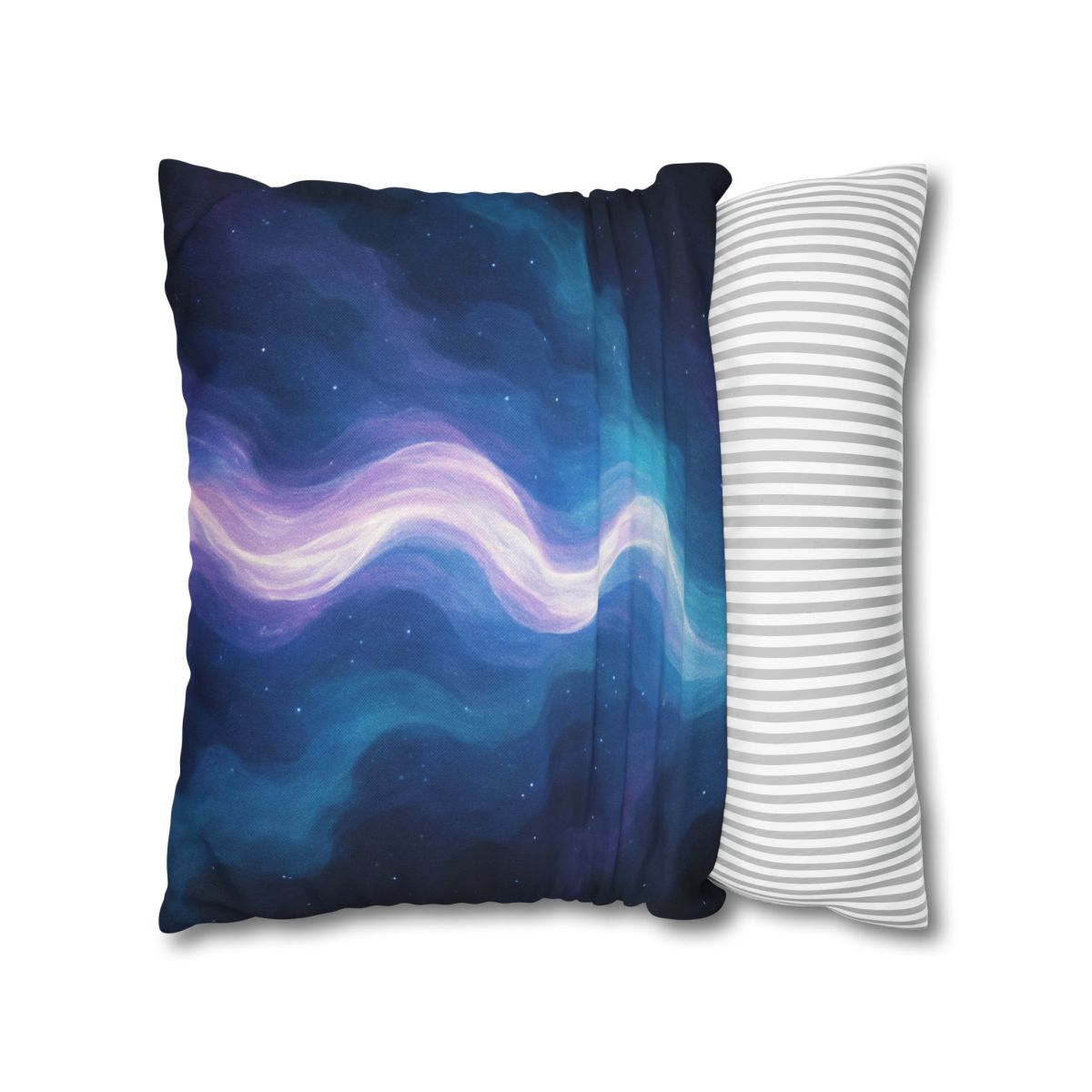 Electro Aurora Nebula Loom comfortable bedding pillow covers