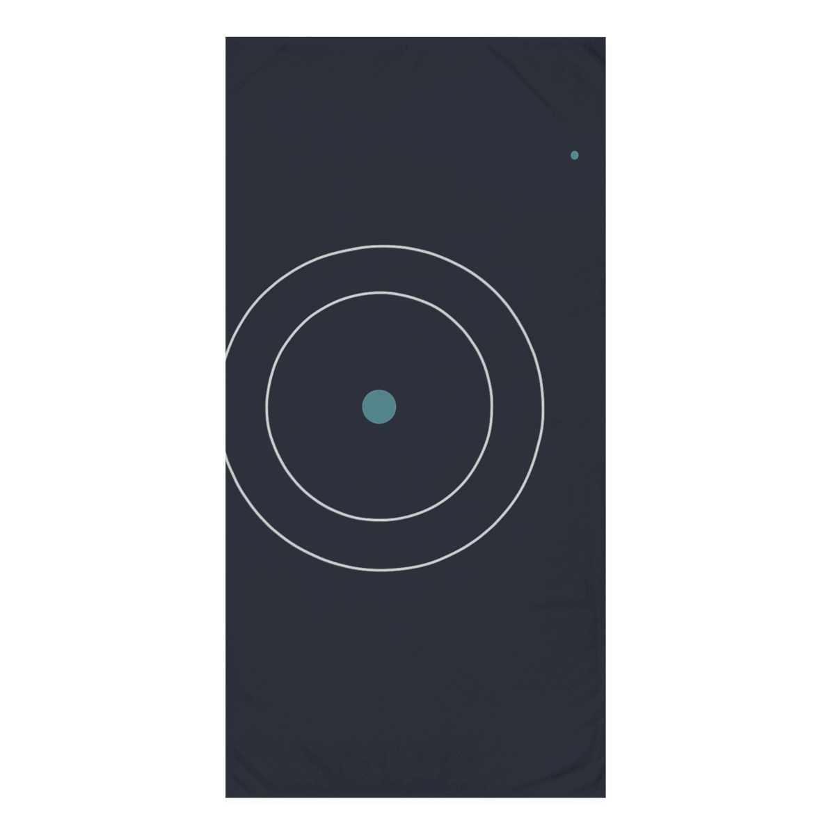 Calm Orbiting Line Cluster unique gift towels