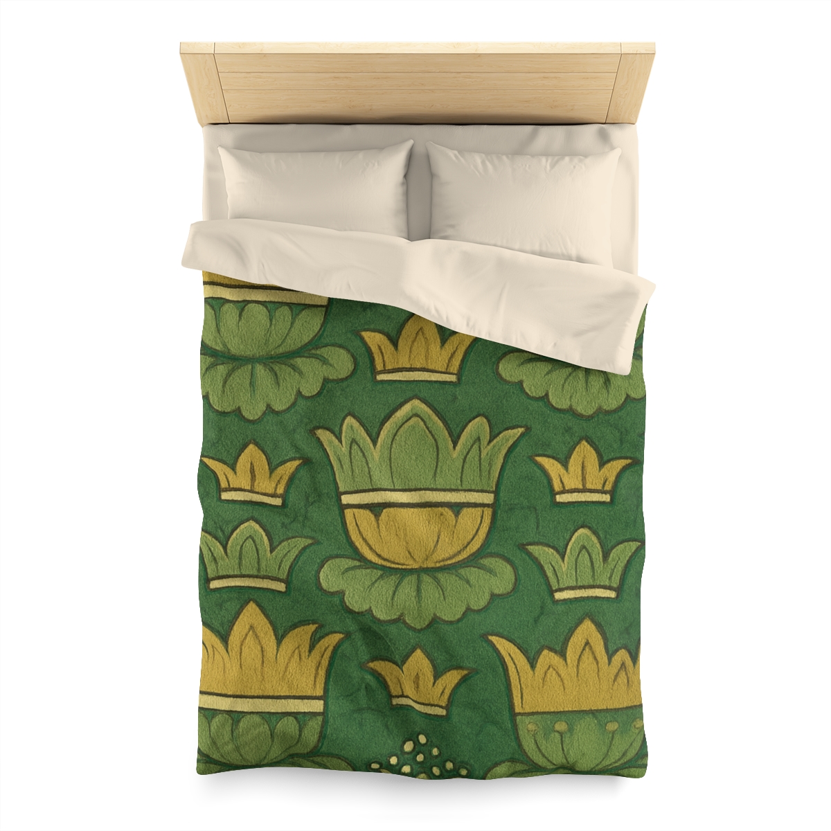 Calyx Crown Tessellation personalized bedding duvets