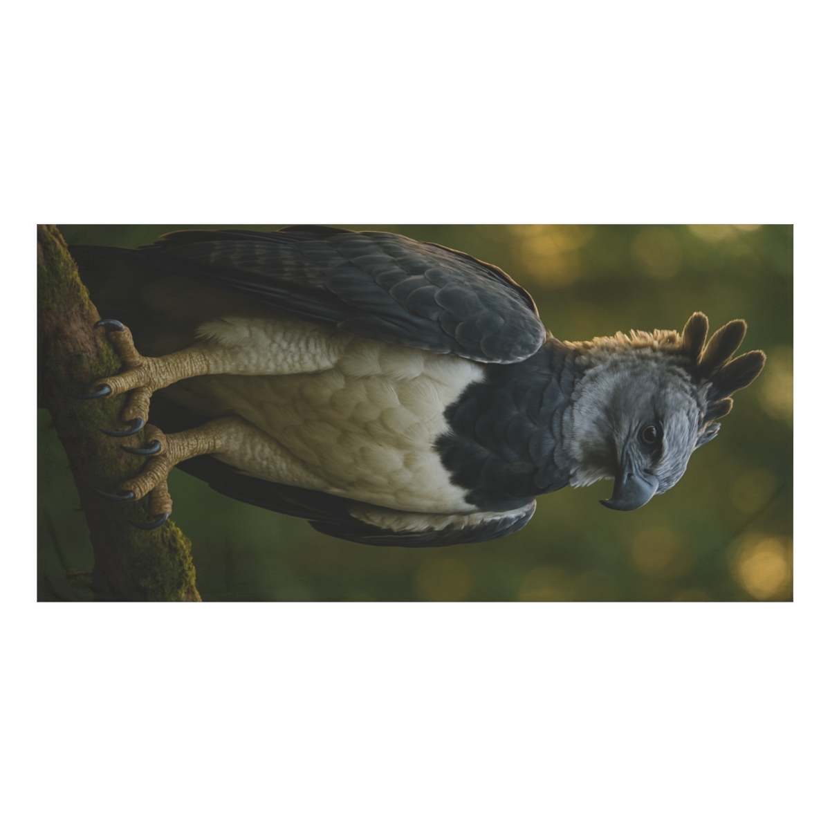 Canopy Crown Harpy Eagle decorative home towels