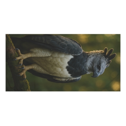 Canopy Crown Harpy Eagle decorative home towels