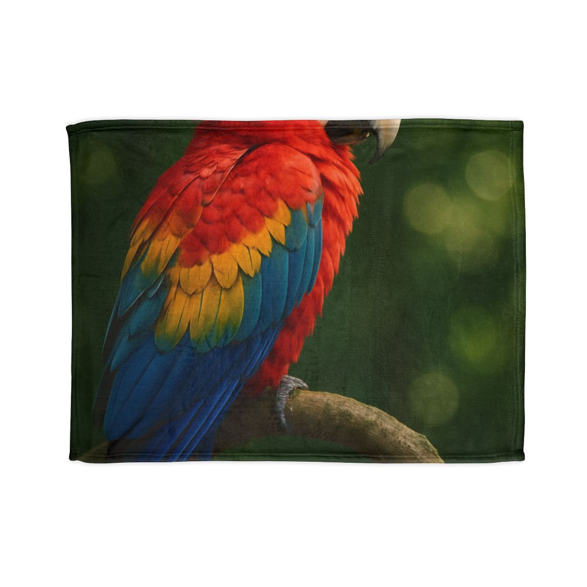 Canopy Flame Scarlet Macaw decorative home blankets