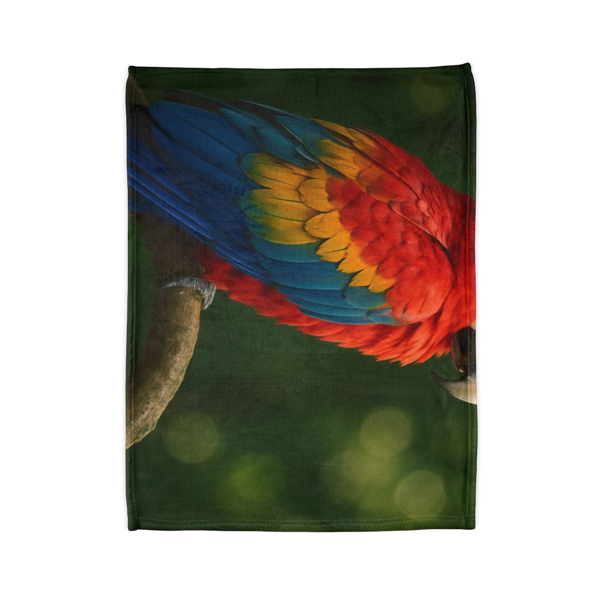 Canopy Flame Scarlet Macaw decorative home blankets