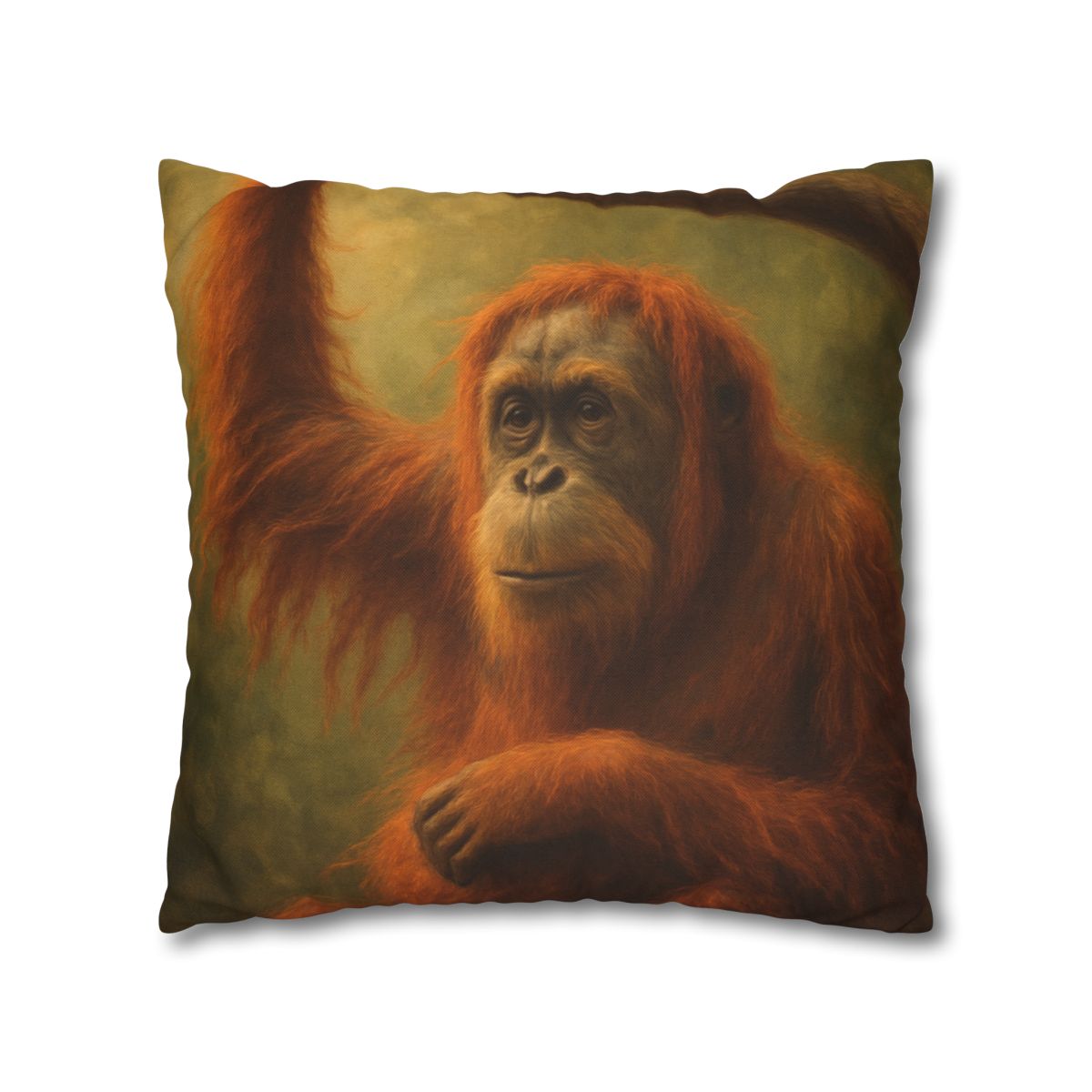 Canopy Sage Orangutan stylish decorative pillowcases