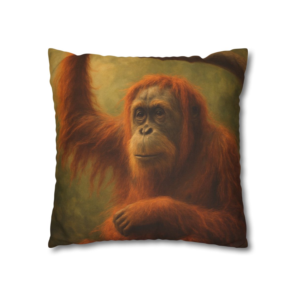 Canopy Sage Orangutan stylish decorative pillowcases