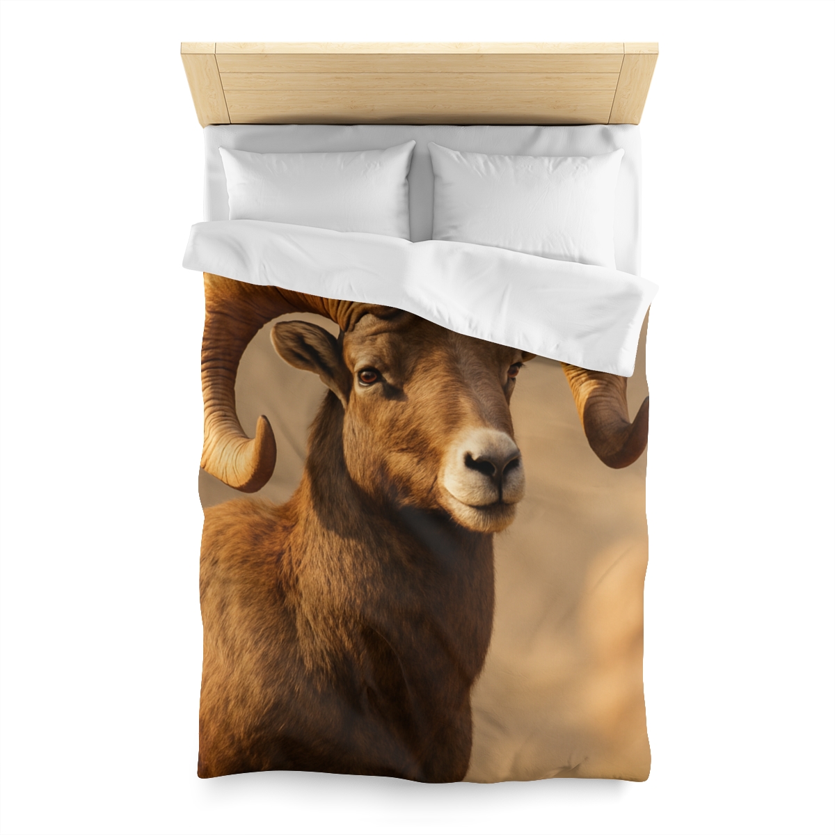 Canyon Echo Bighorn Sheep soft comforter duvets