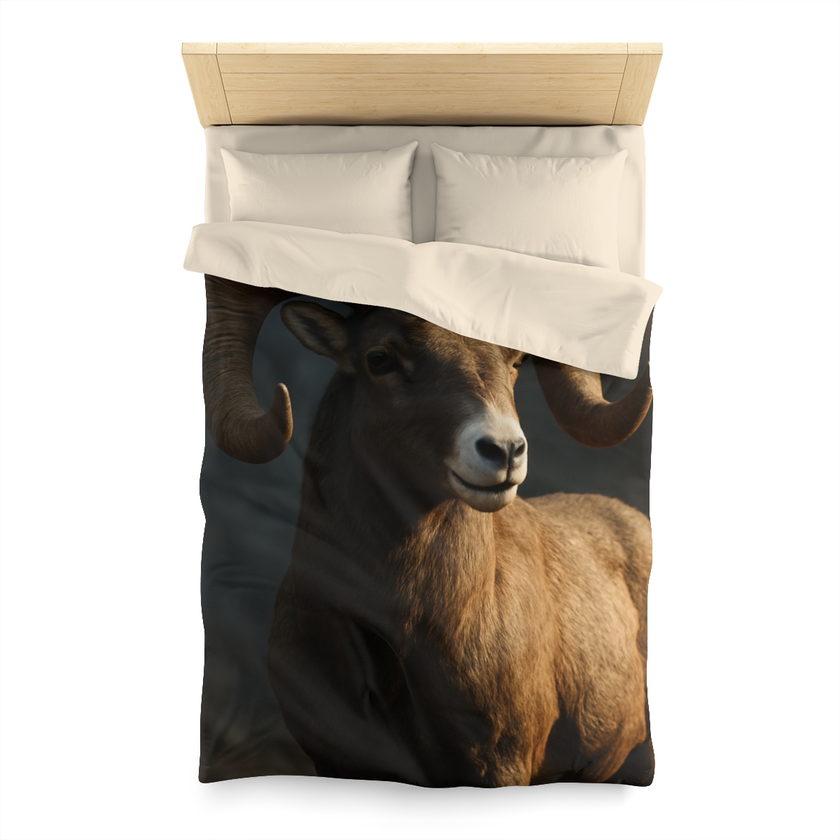 Canyon Shadow Bighorn Sheep duvets for gifts