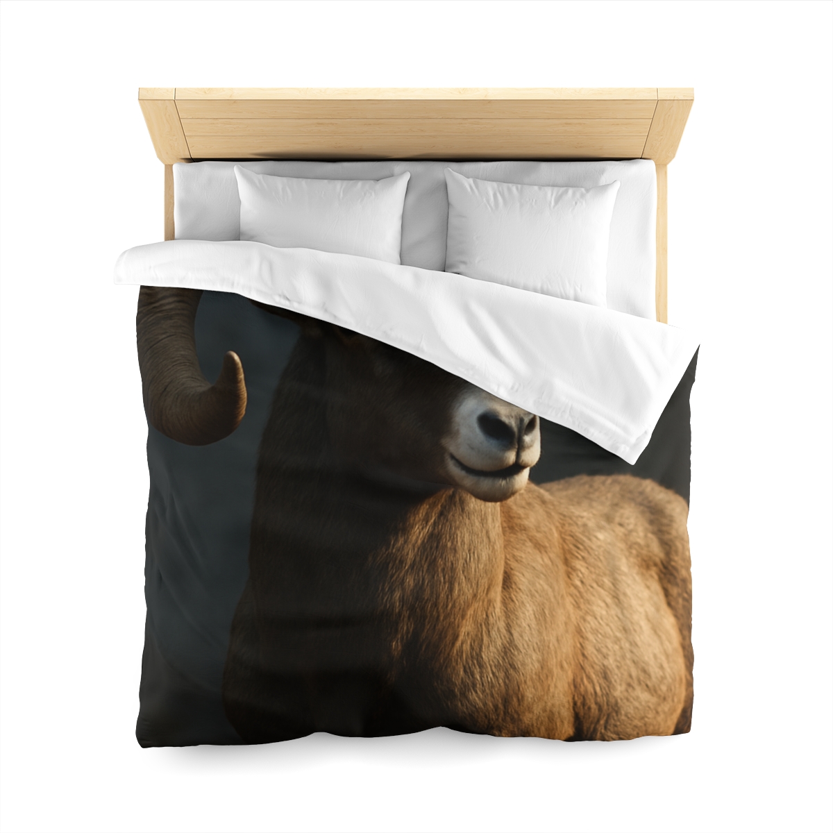 Canyon Shadow Bighorn Sheep duvets for gifts