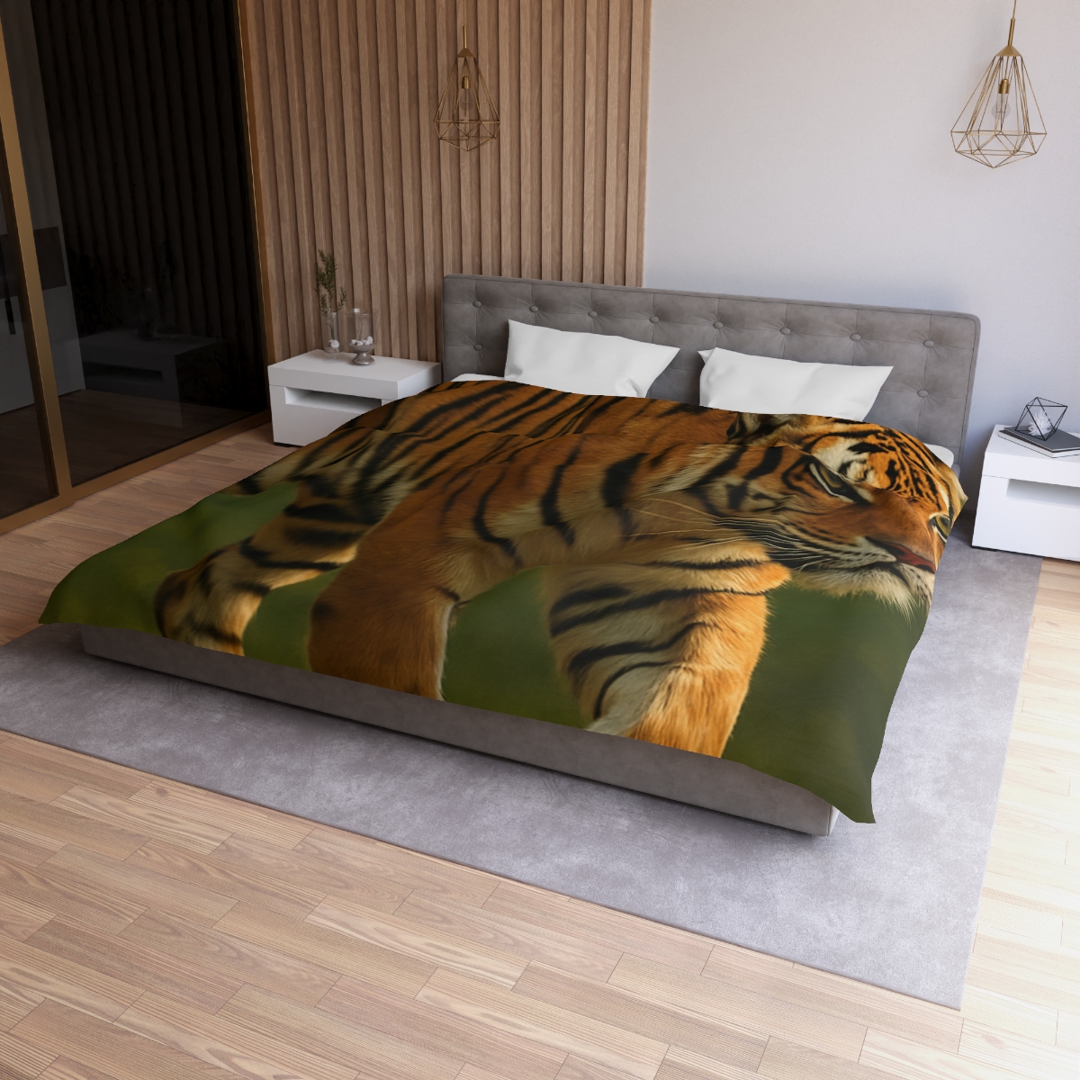 Forest Stalker Bengal Tiger warm winter duvets