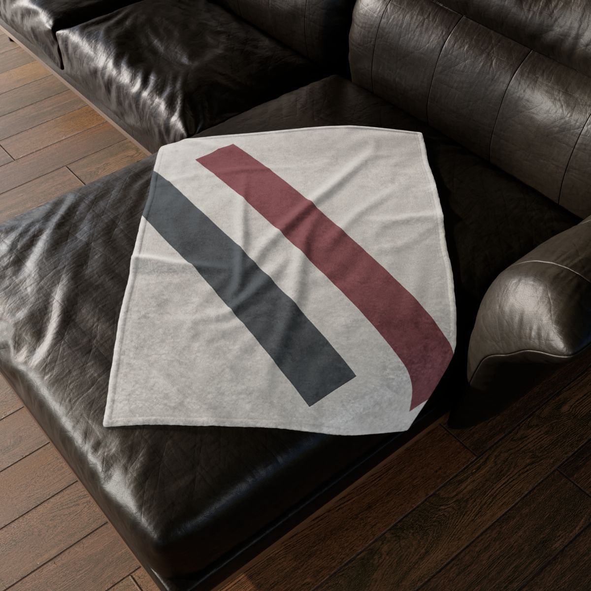 Diagonal Bar Pair stylish throw blankets