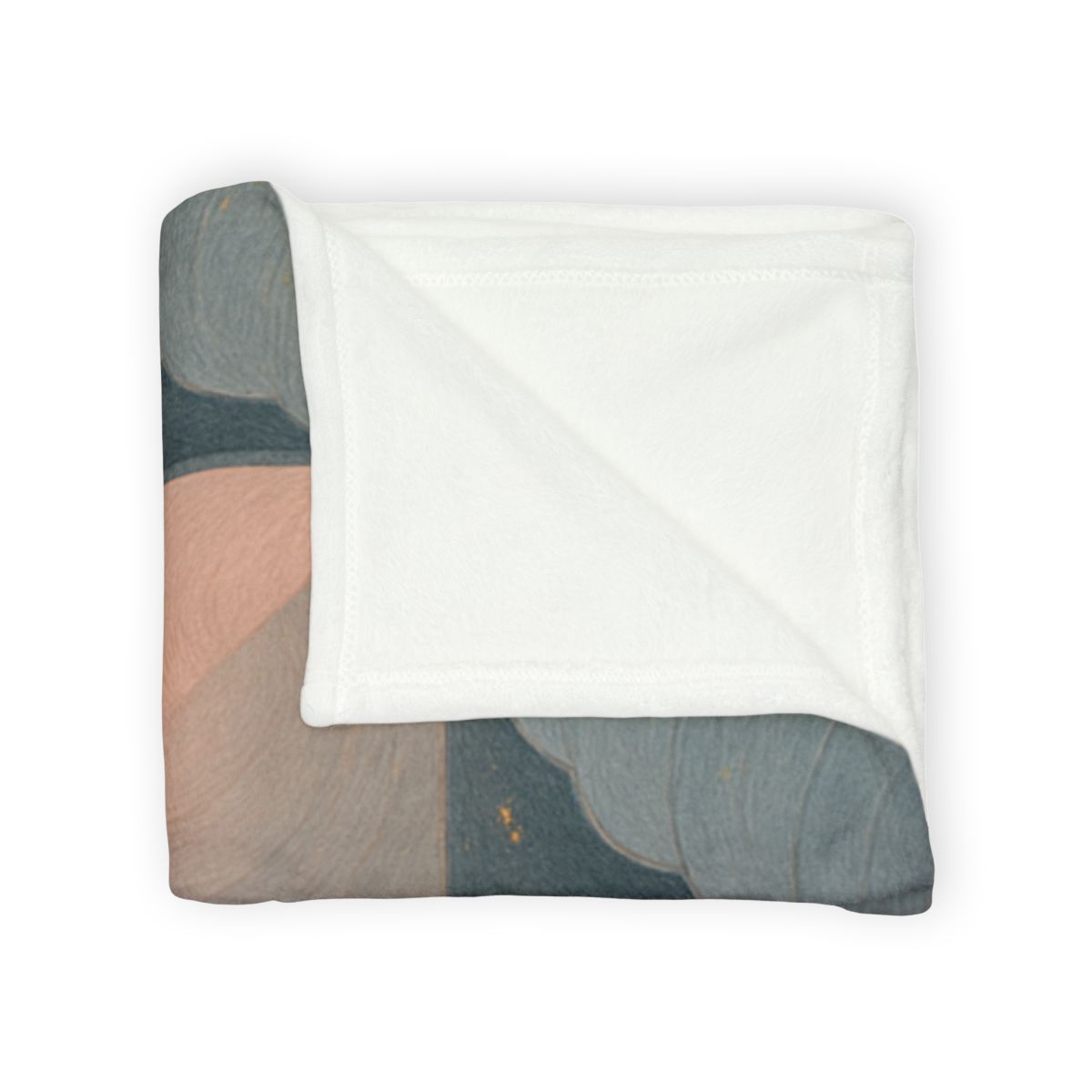 Petal Ripple Grid stylish throw blankets