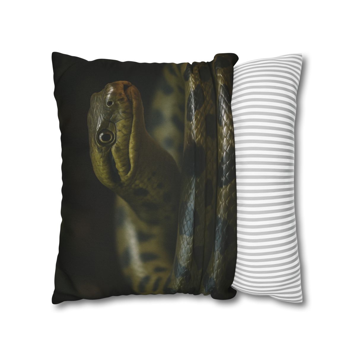 Silent Coil Green Anaconda custom pillow cases