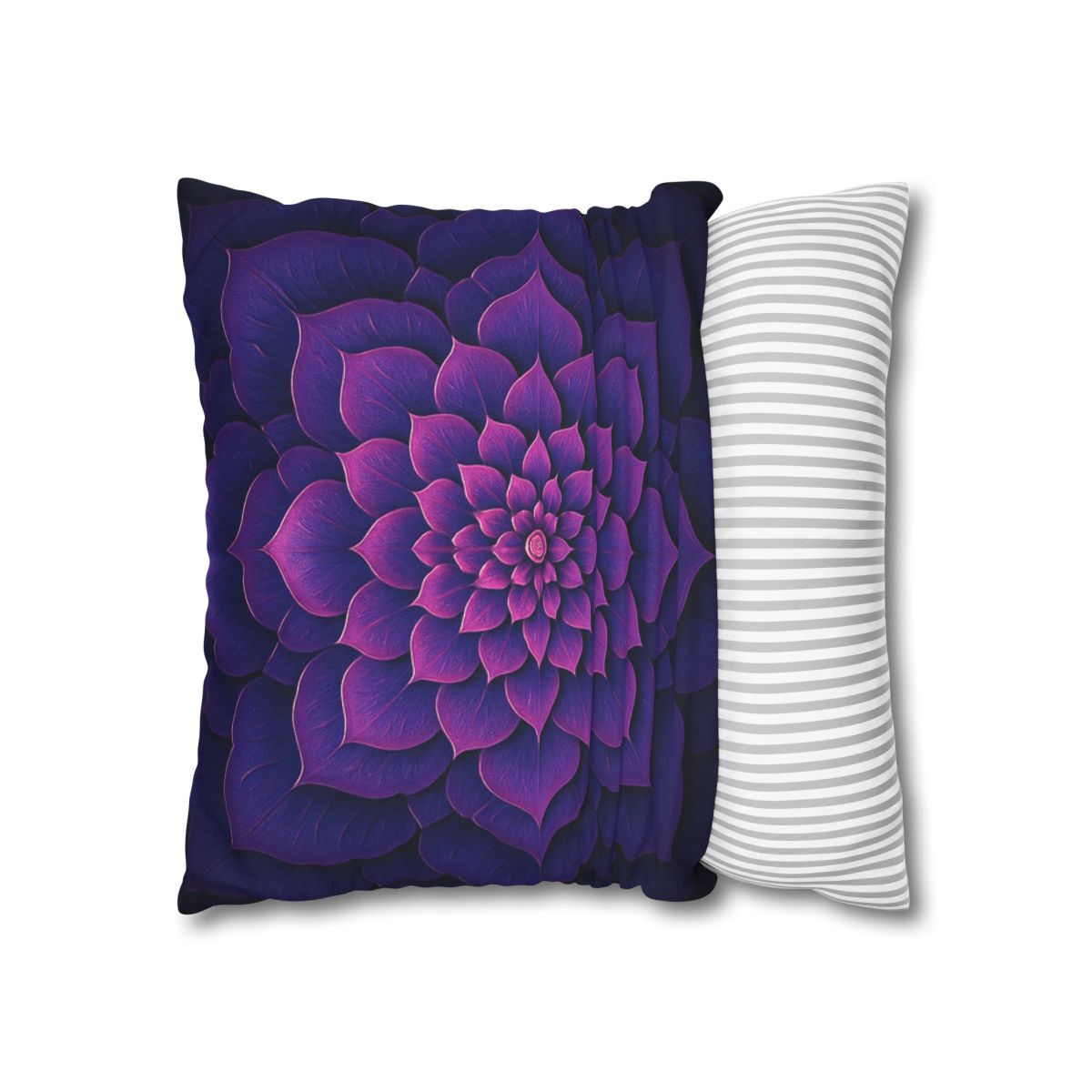 Bloom Ripple Mandala trendy patterned pillow cases