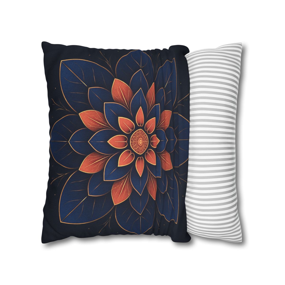 Petal Prism Medallion stylish decorative pillowcases