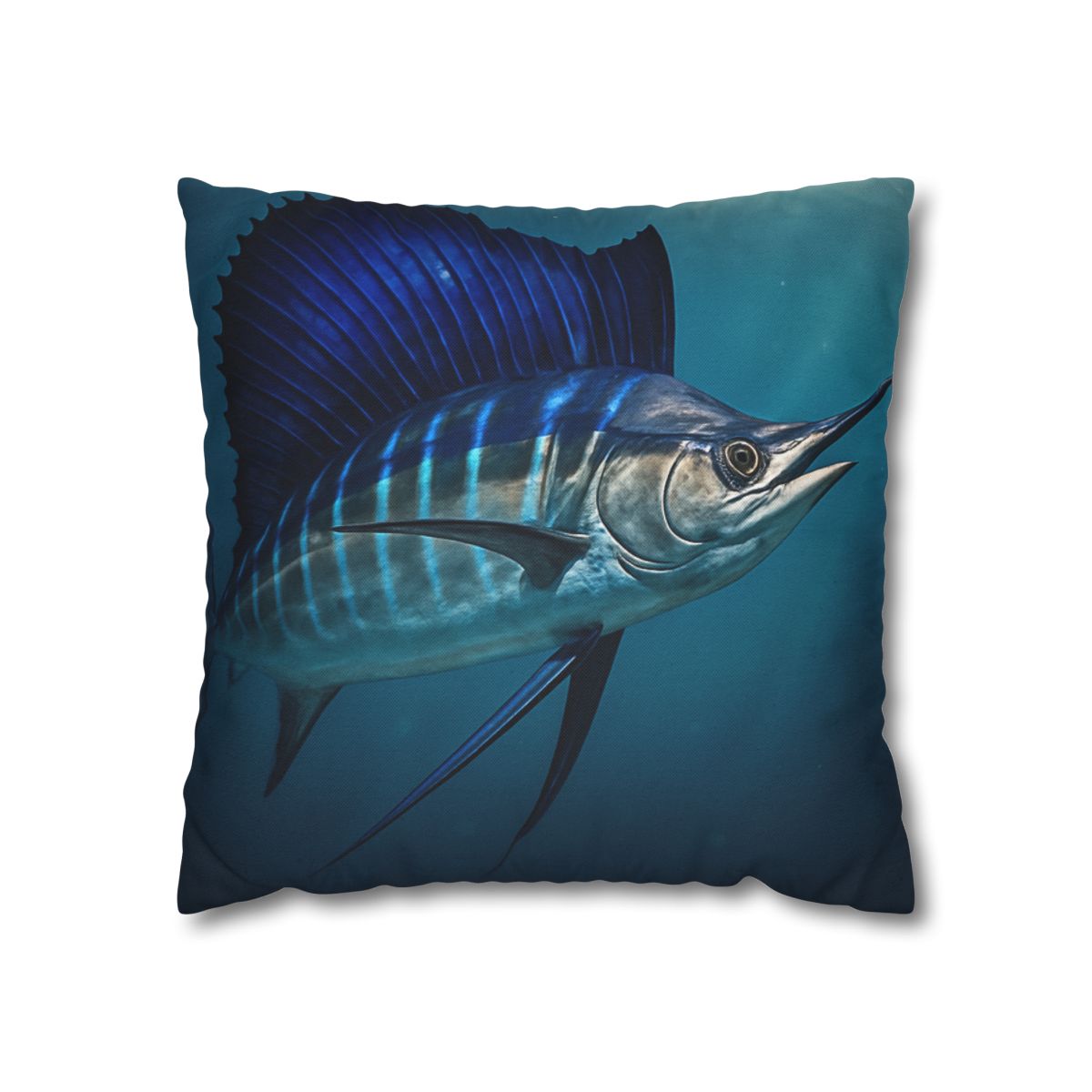 Starlit Surge Sailfish comfortable bedding pillow covers
