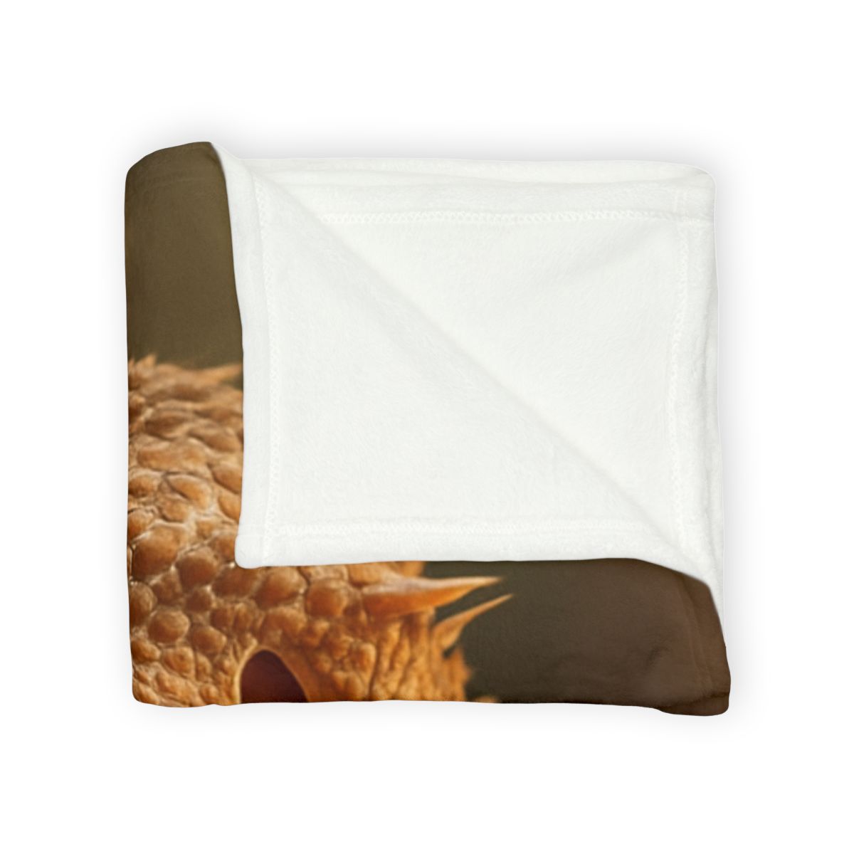Ember Crest Bearded Dragon personalized cozy blankets