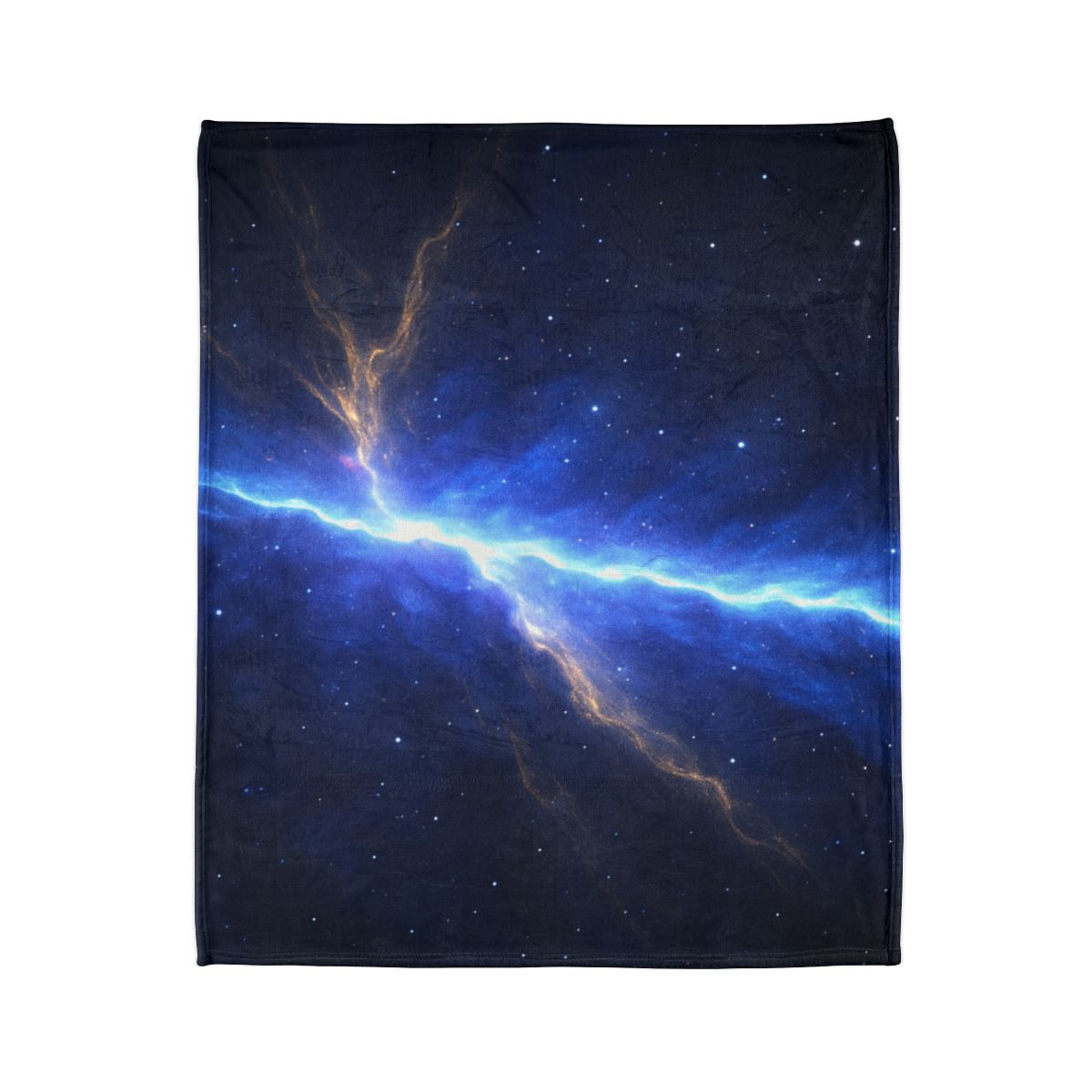 Luminous Horizon Rift decorative home blankets