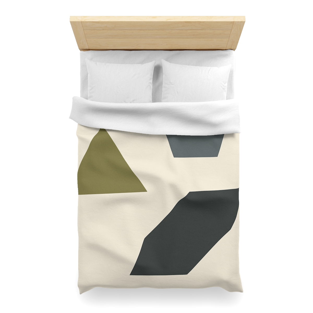 Sparse Polygon Cluster custom duvets