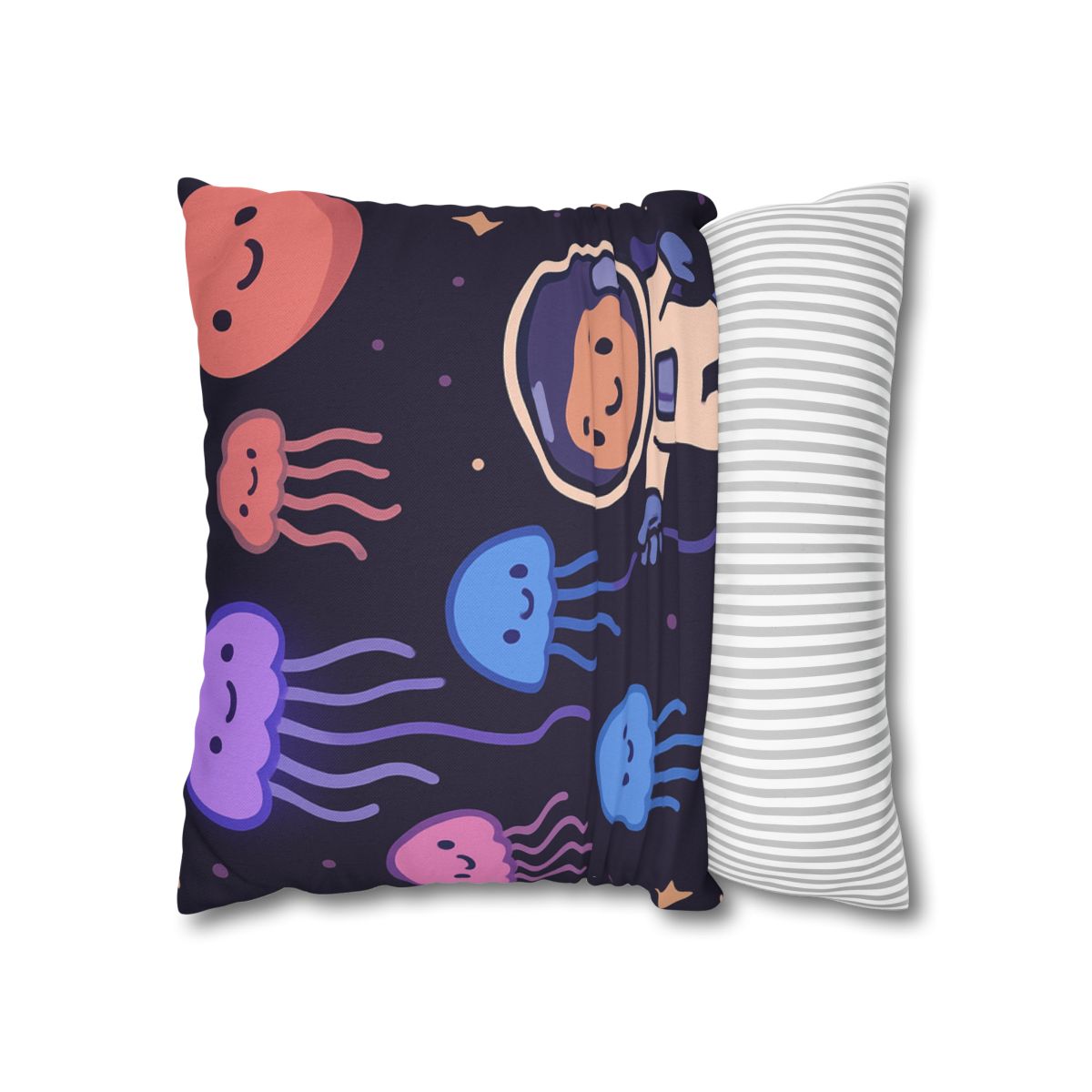 Galaxy Garden Of Floating Jellyfish comfortable bedding pillow covers