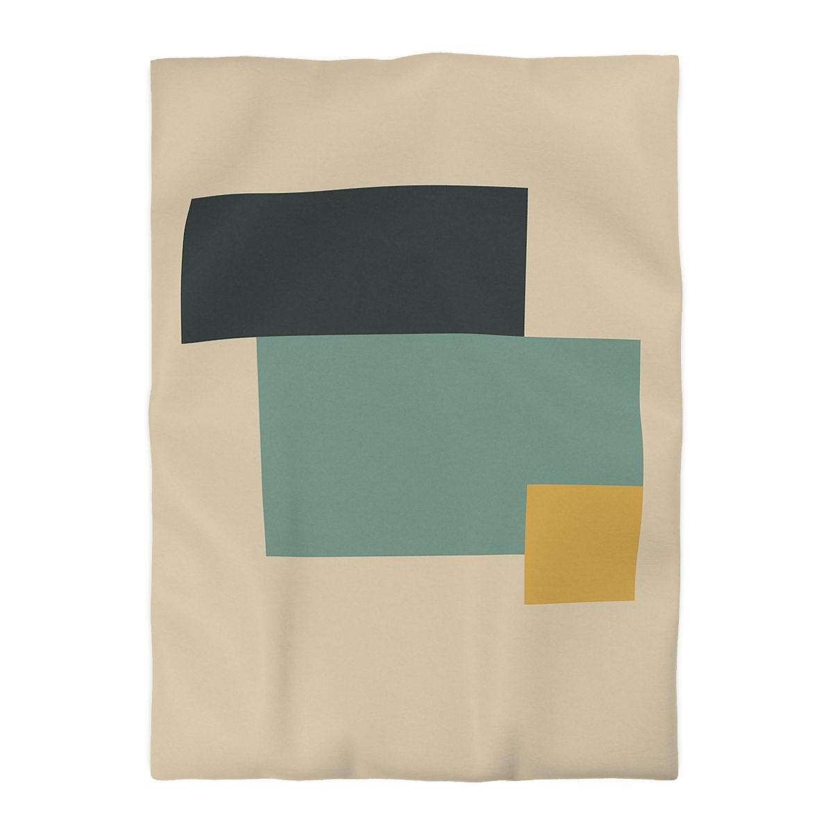 Offset Trio Of Blocks custom duvets