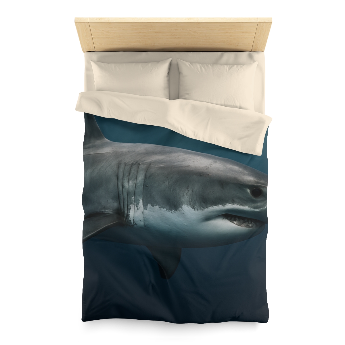 Silent Hunter Great White Shark stylish duvet covers