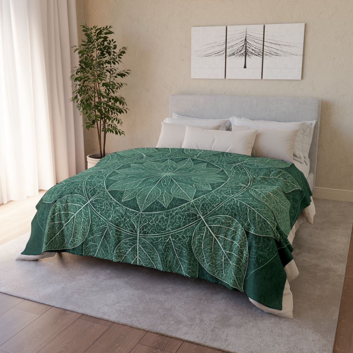 Vein Lace Mandala stylish throw blankets