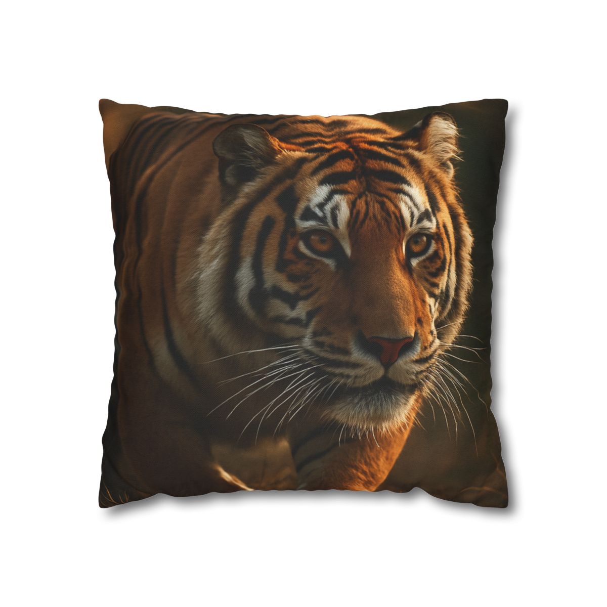 Forest Stalker Bengal Tiger personalized pillow covers