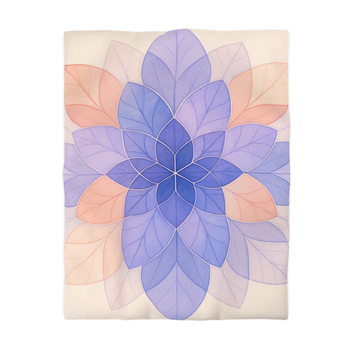 Petal Prism Lattice soft comforter duvets