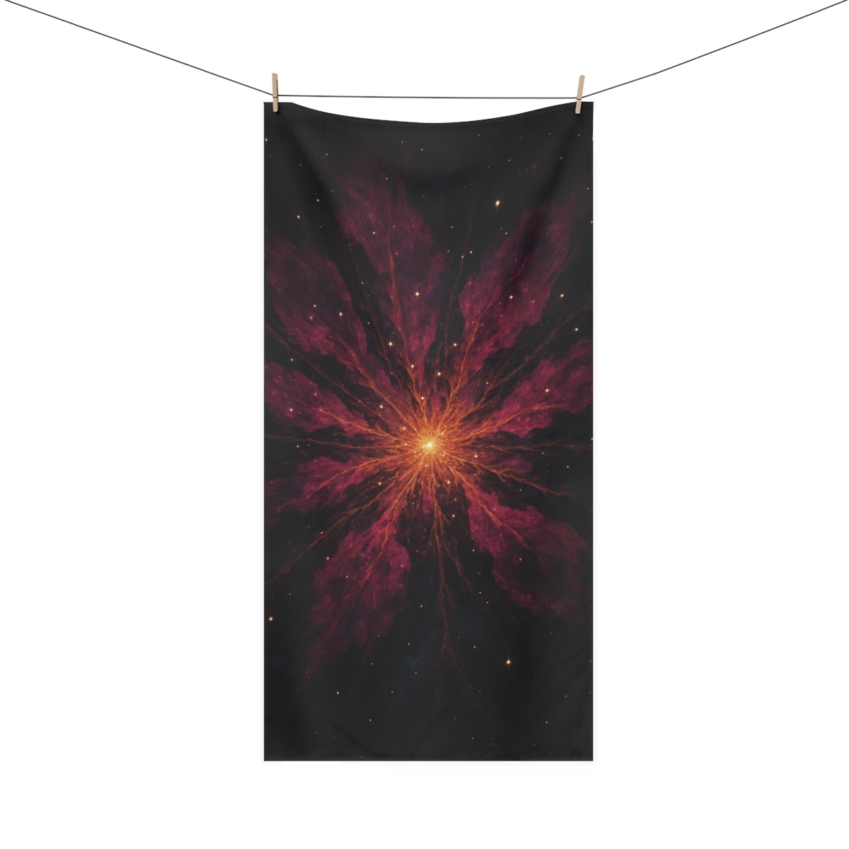 Ion Bloom Starburst Tapestry comfortable face towels