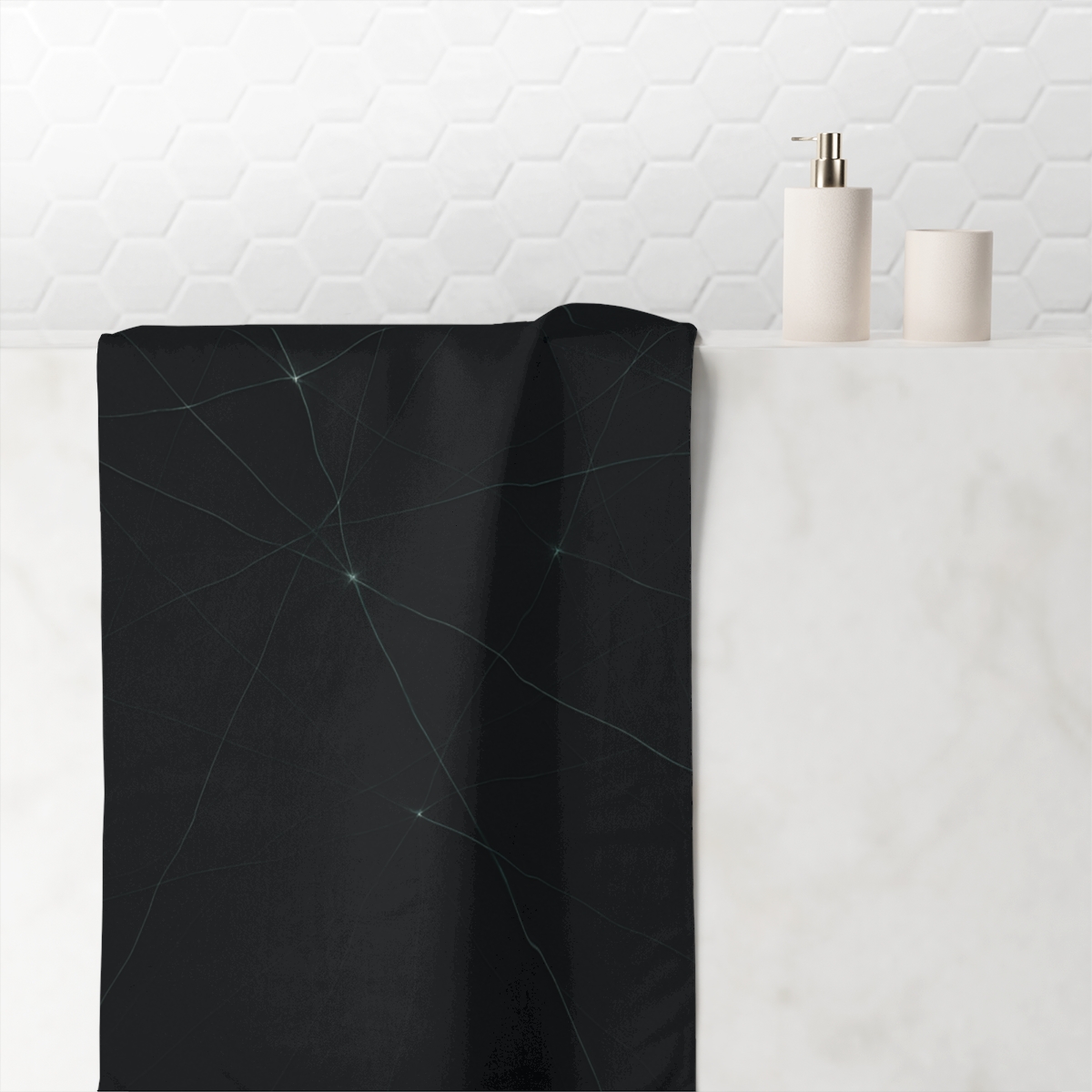 Dark Matter Vein Network unique gift towels