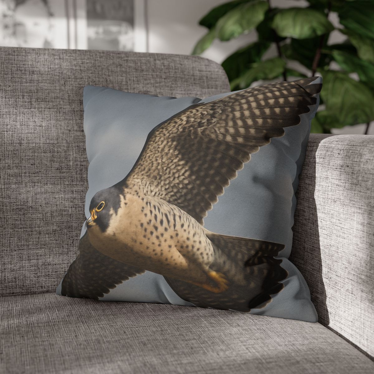 Sky Lance Peregrine Falcon unique gift pillow cases