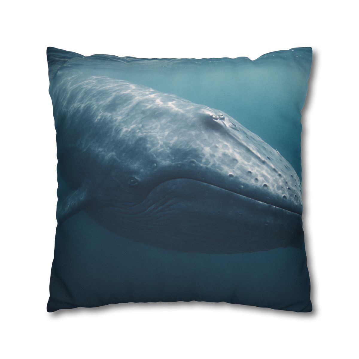 Ocean Song Blue Whale comfortable bedding pillow covers