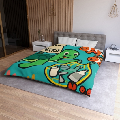 Coral Reef Recycling Rangers custom duvets